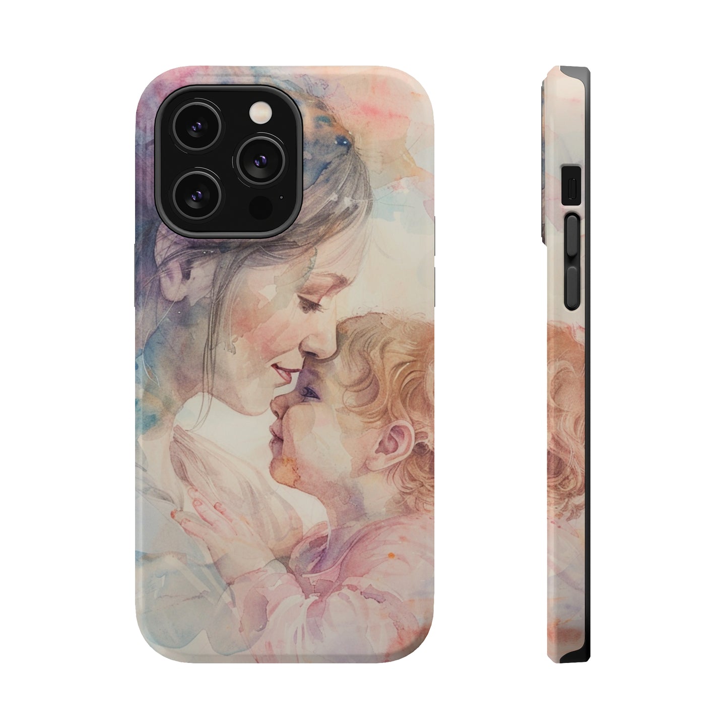 Mom watercolor - MagSafe Tough Cases