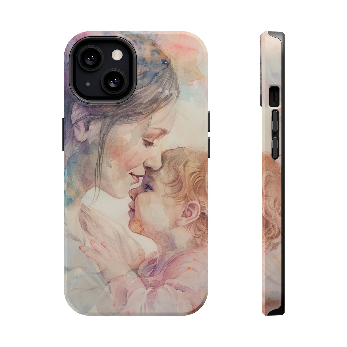 Mom watercolor - MagSafe Tough Cases