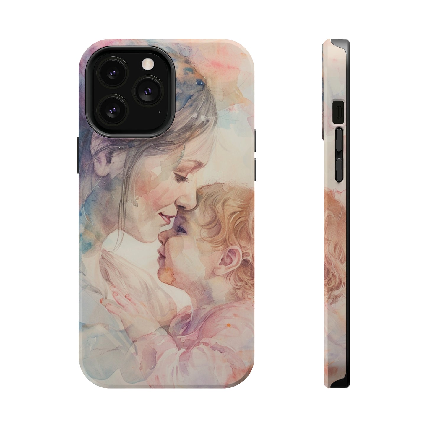 Mom watercolor - MagSafe Tough Cases