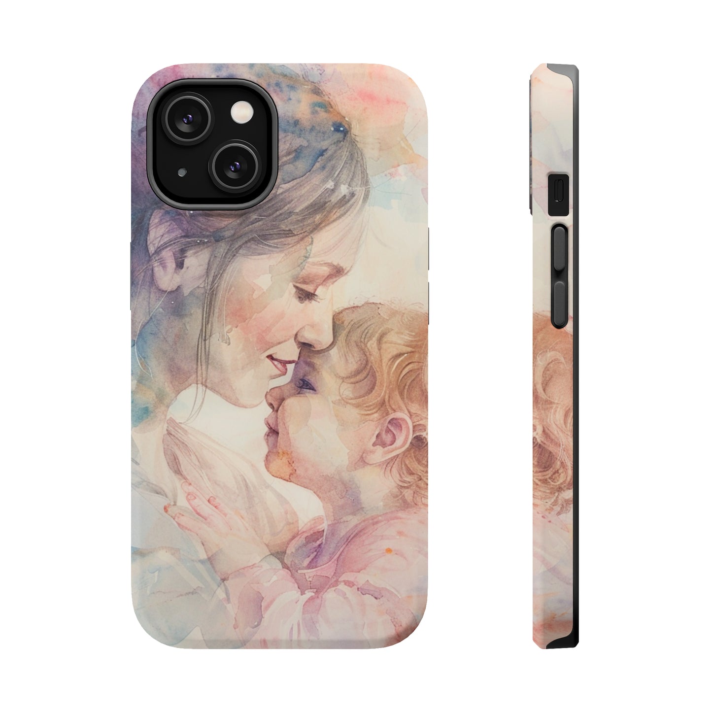 Mom watercolor - MagSafe Tough Cases