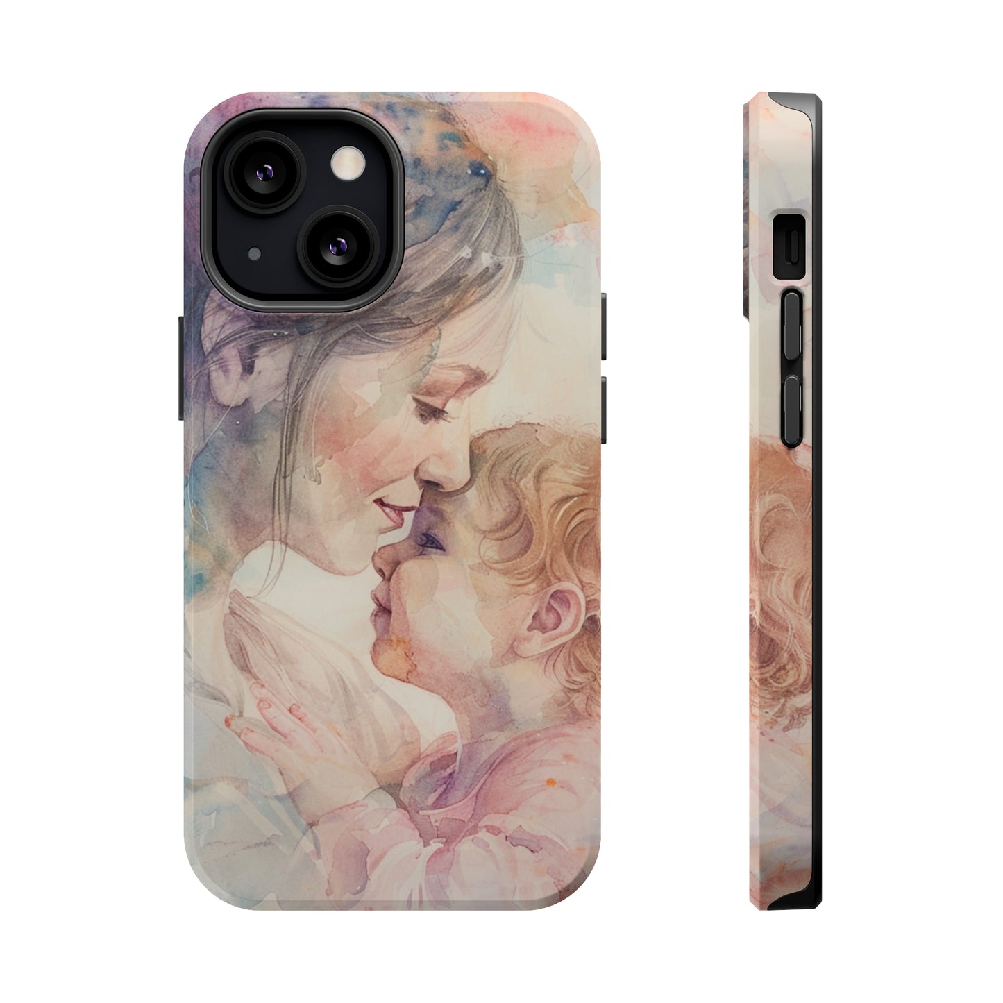 Mom watercolor - MagSafe Tough Cases