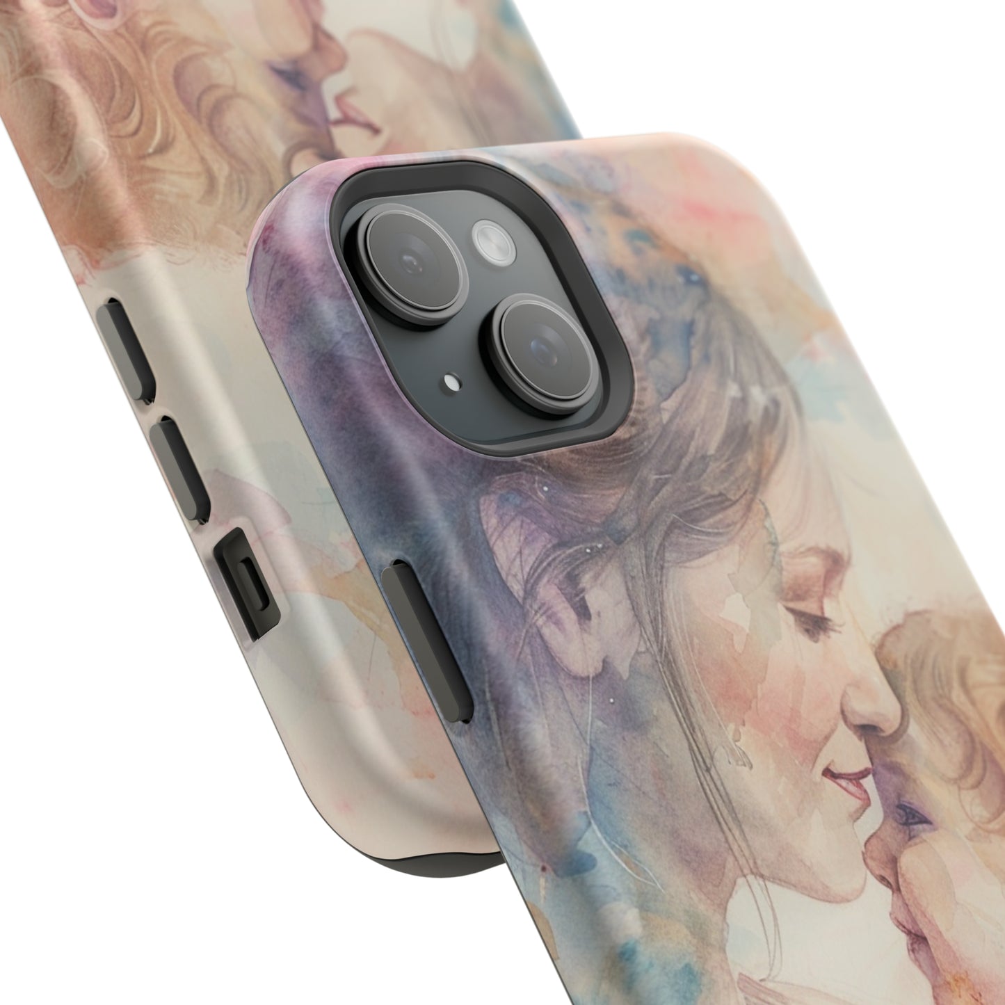 Mom watercolor - MagSafe Tough Cases