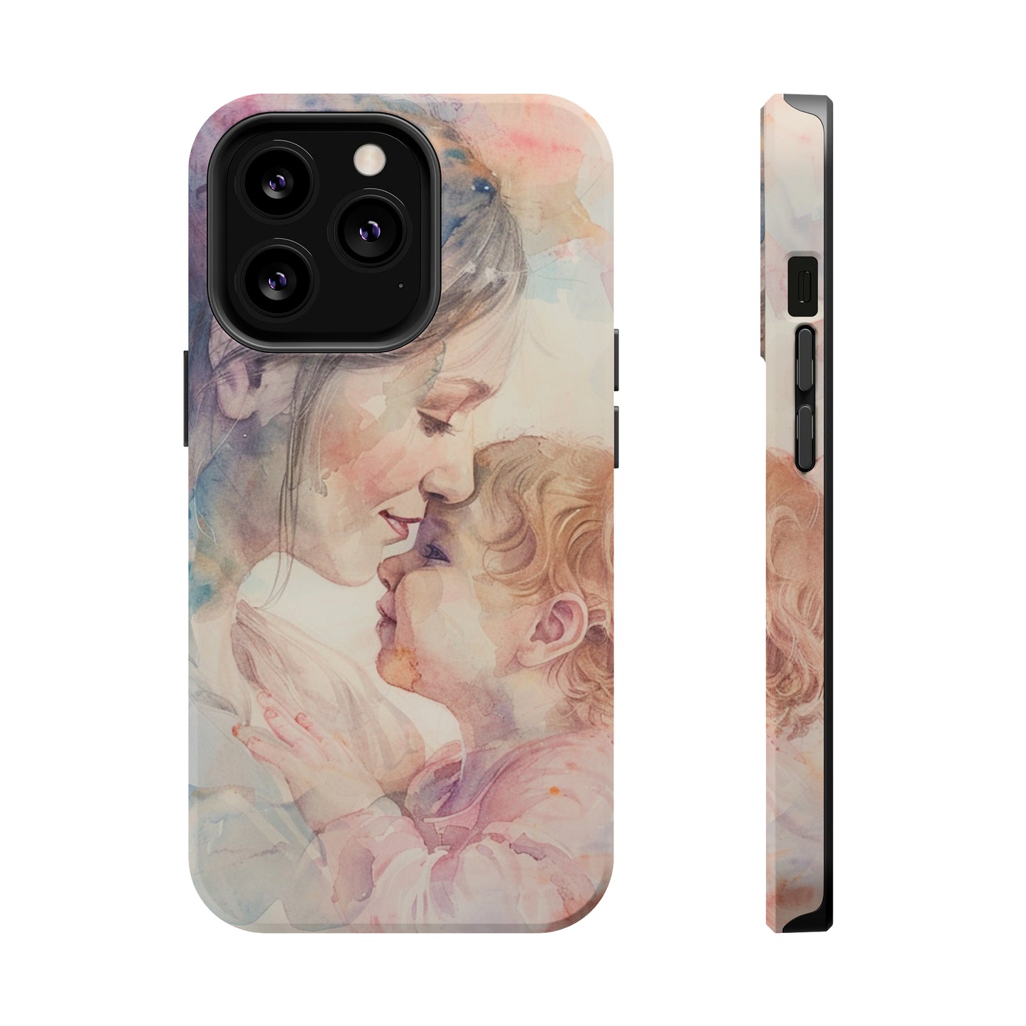 Mom watercolor - MagSafe Tough Cases