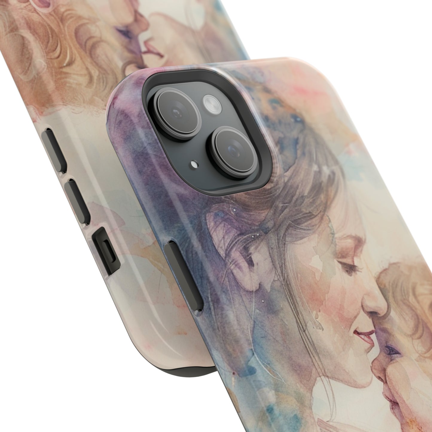 Mom watercolor - MagSafe Tough Cases