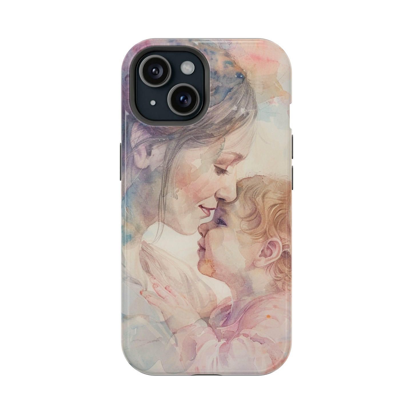 Mom watercolor - MagSafe Tough Cases