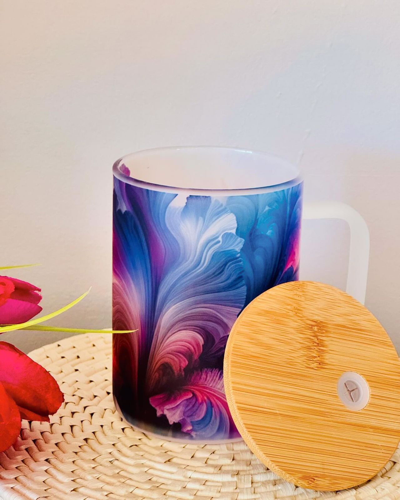 Frosted Mug  – Elegance of nature