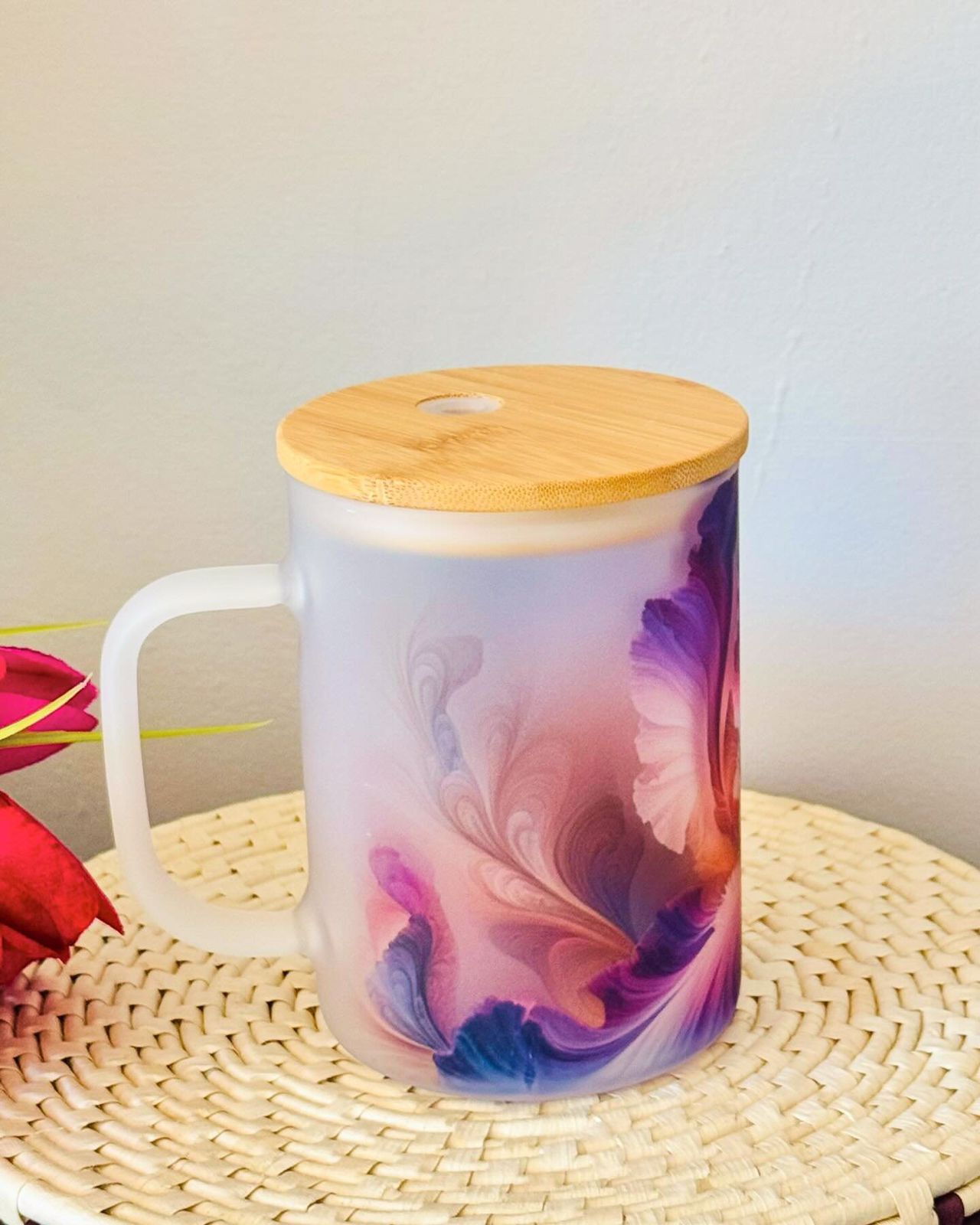 Frosted Mug  – Elegance of nature