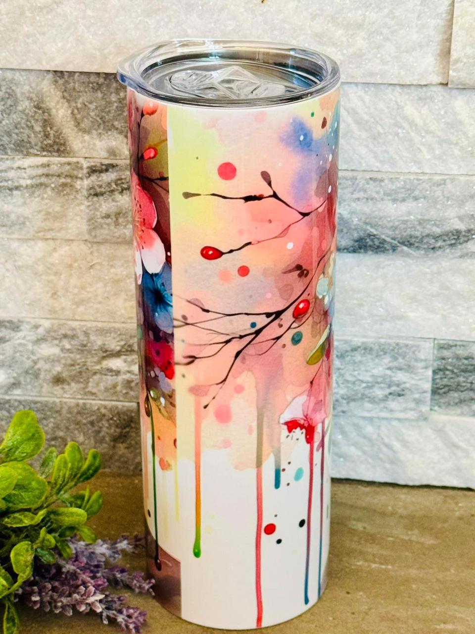 Tumbler –Floral women print