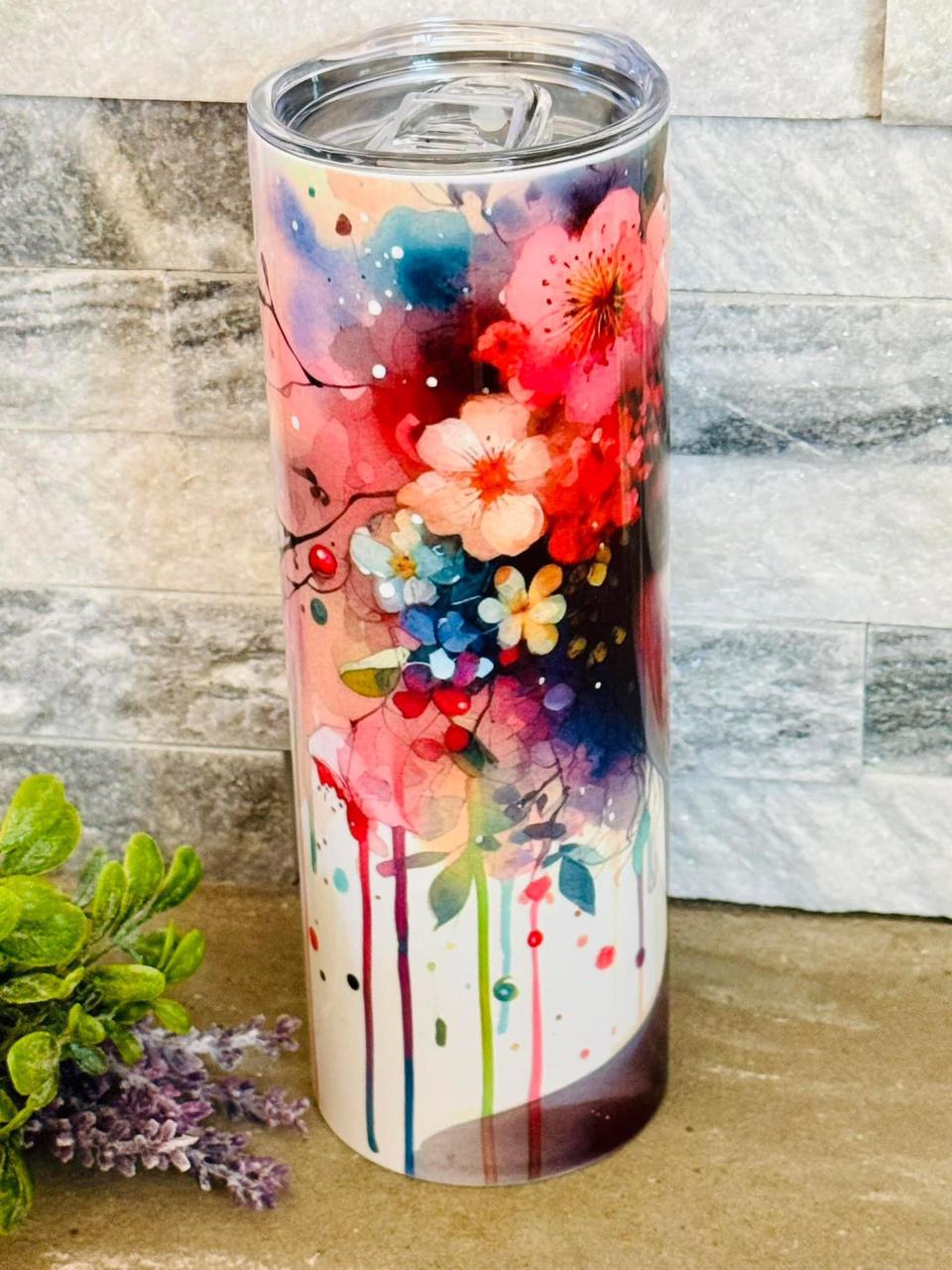 Tumbler –Floral women print