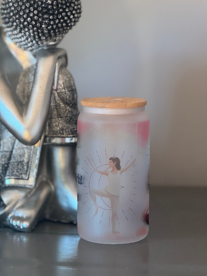 Frosted Cup - Yoga print